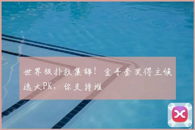世界级扑救集锦！金手套奖得主候选大PK，你支持谁